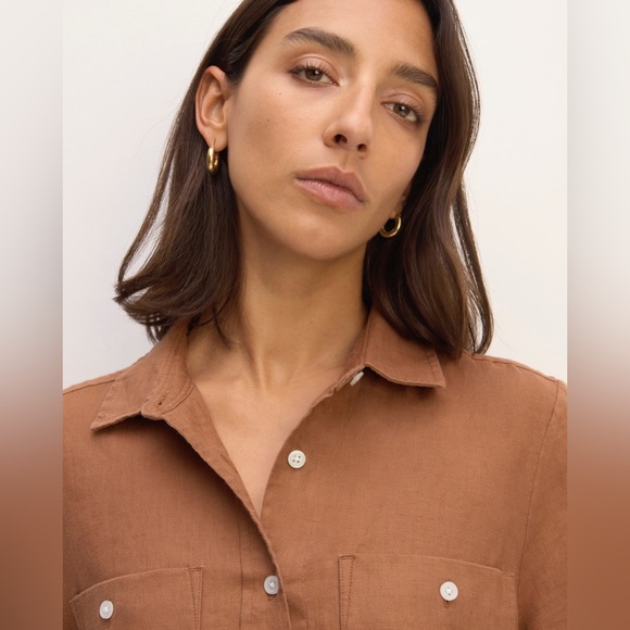 EVERLANE | The Daytripper Dress in Linen - Picture 3 of 8